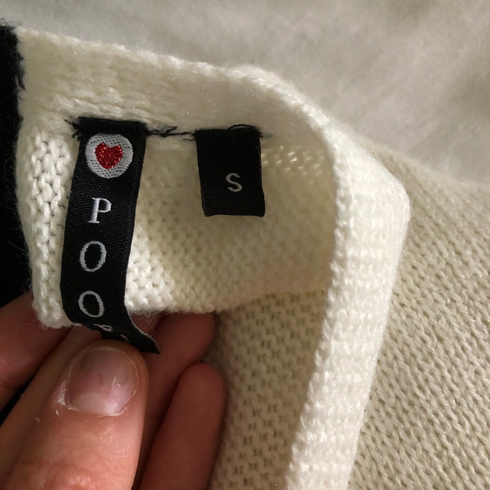 Striped Poncho - Picture 2 of 2